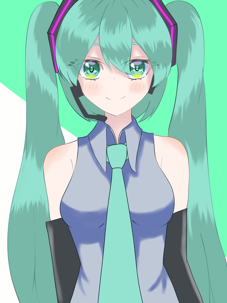 初音ミク「初音ミク
久々に描いた
#初音ミク 」|悠里のイラスト