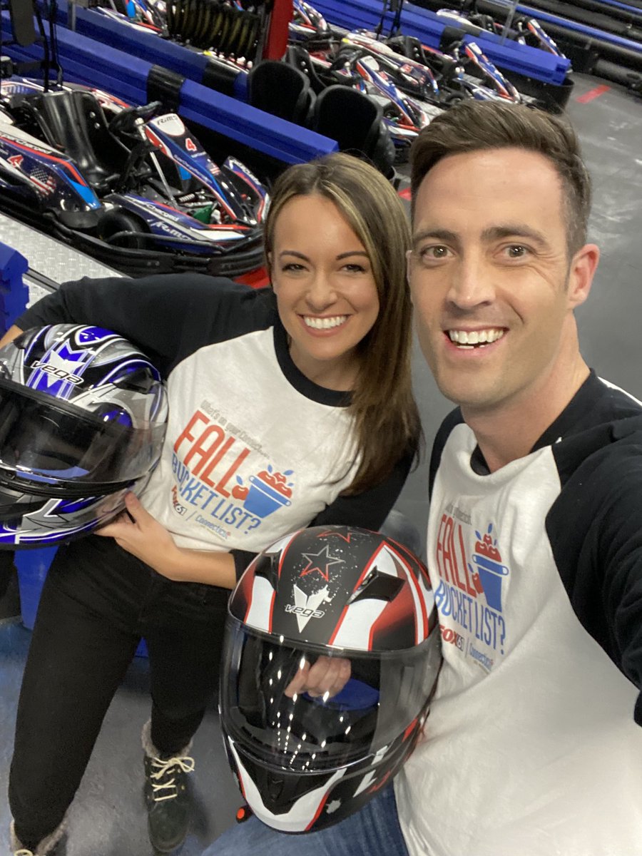 Keith_McGilvery's tweet photo. Live at @SuperChargedCT for our @FOX61News Fall #ctbucketlist We are racing at 8! @RachPiscitelli https://t.co/1QESjtmTlg