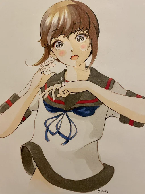 誕生日に指輪をもらった吹雪ちゃんでした。

#艦これ版深夜の真剣お絵描き60分一本勝負
#艦これ版真剣お絵描き60分一本勝負_20211115 