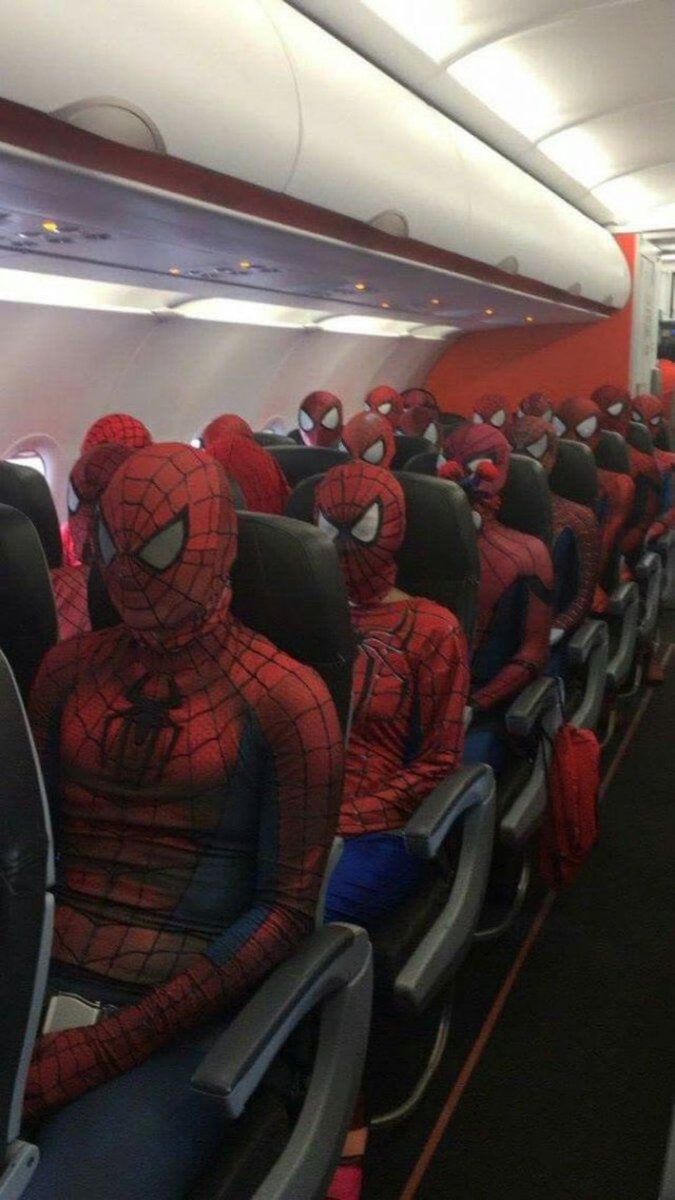 07jordie's tweet photo. Everyone going to see the trailer tomorrow be like #SpiderManNoWayHomeTrailer https://t.co/jVIfgmJ9tR