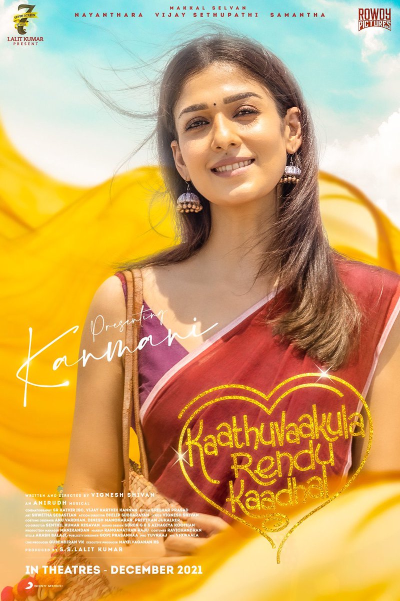NayantharaU's tweet photo. KANMANI for you all 🎥📸

#KaathuVaakulaRenduKaadhal 
#KRKFL #KRKFirstLooks https://t.co/nWExL5POmc