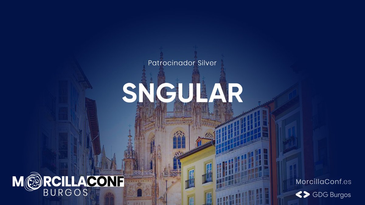 Desde la comunidad geek <a href="/MorcillaConf/">MorcillaConf</a> queremos agradecer a <a href="/Sngular/">Sngular</a> su #apoyo en los #eventos #tecnológicos y felicitarla por su gran #crecimiento. ¡Qué sale a Bolsa! 💪🔝 #SngularCotiza

📆 20 de noviembre.
💻 morcillaconf.es