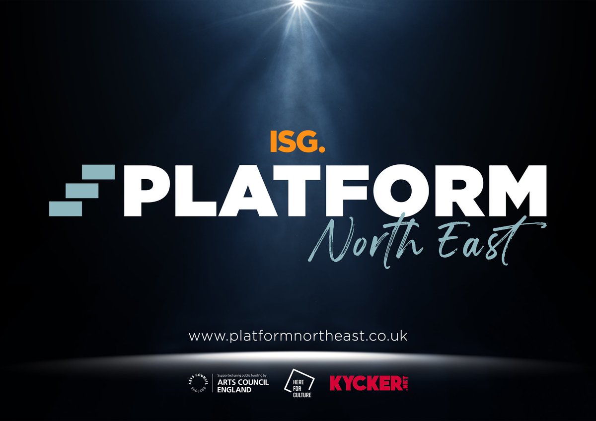 🎤Platform North East to Boost Musical Careers
-
Today we're proud to launch our new initiative Platform North East in collaboration with <a href="/KyckerMusic/">KYCKER</a> thanks to funding from <a href="/ace_national/">Arts Council England</a>. Head to platformnortheast.co.uk 
-
#hereforculture #music #singersongwriter #ISG #events