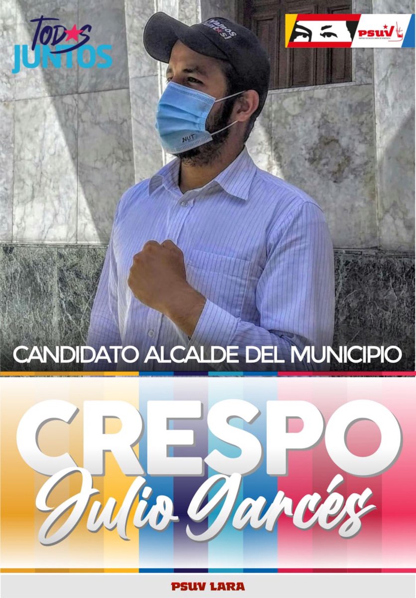 JauaMiranda's tweet photo. @JulioGarcesAN20 es expresión de una juventud auténticamente revolucionaria, forjada en el trabajo territorial y sectorial, preocupados por la formación ideológica y la organización del pueblo. Este 21 de noviembre, Dios mediante pueblo mediante será el alcalde de Duaca en Lara. https://t.co/B5eNiZ9kR2