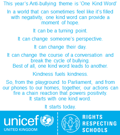 BellaRrsa's tweet photo. One Kind Word!
#AntiBullyingWeek @BellahoustonMVP @BellahoustonAc https://t.co/NSwNsivPHD