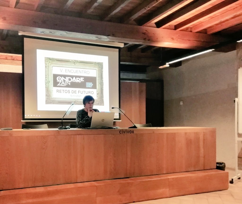 V Encuentro <a href="/ondarezain/">Ondarezain</a>. Intensa mañana trabajando en común por los "Retos de Futuro" que se nos plantean como sector.
<a href="/MuseoEretas/">Museo Eretas</a>
<a href="/museoetnoarteta/">Museo Etnográfico del Reino de Pamplona (Arteta)</a>
@museocasagenaro
<a href="/catedralpamplon/">Catedral Pamplona</a>
<a href="/ondarezain/">Ondarezain</a>
<a href="/guiartenavarra/">Guiarte</a>
<a href="/MENDUKILO/">cuevaMendukilolezea</a>
#patrimoniocultural
#didacticadelpatrimonio
#seguimos