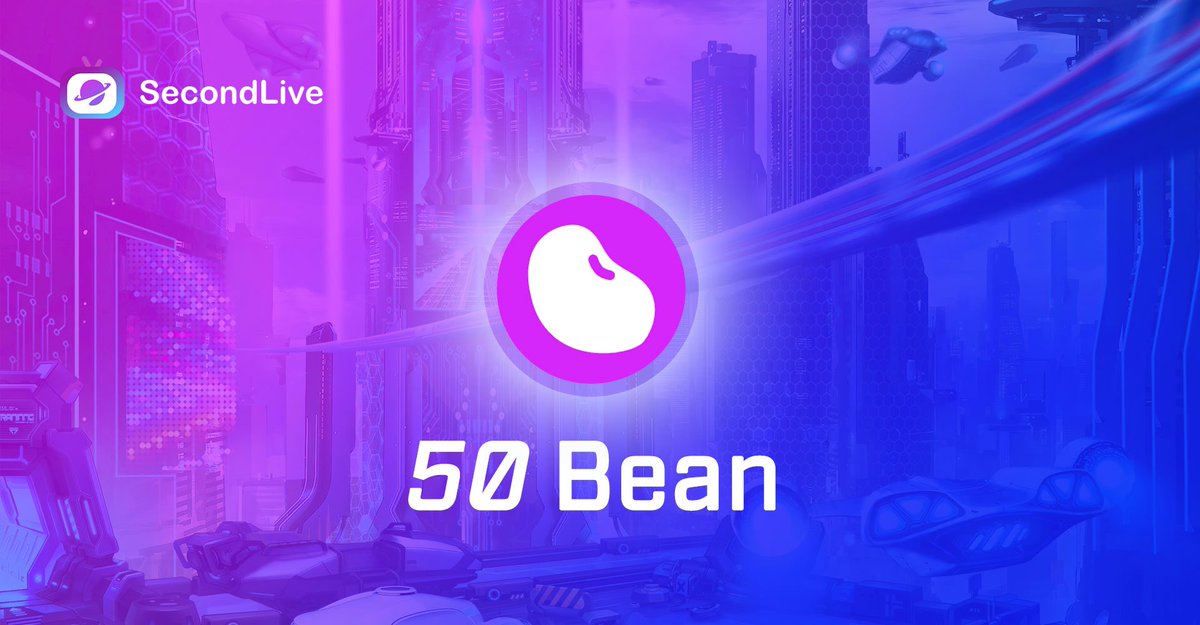 SecondLiveReal's tweet photo. 🥳In order to reward Personal Spaces that have been active for the past week, #SecondLive has #givenaway 50 $Bean to all Spaces.
#PlayToEarn #BSC @bsc_daily https://t.co/IQaNFMrDQR