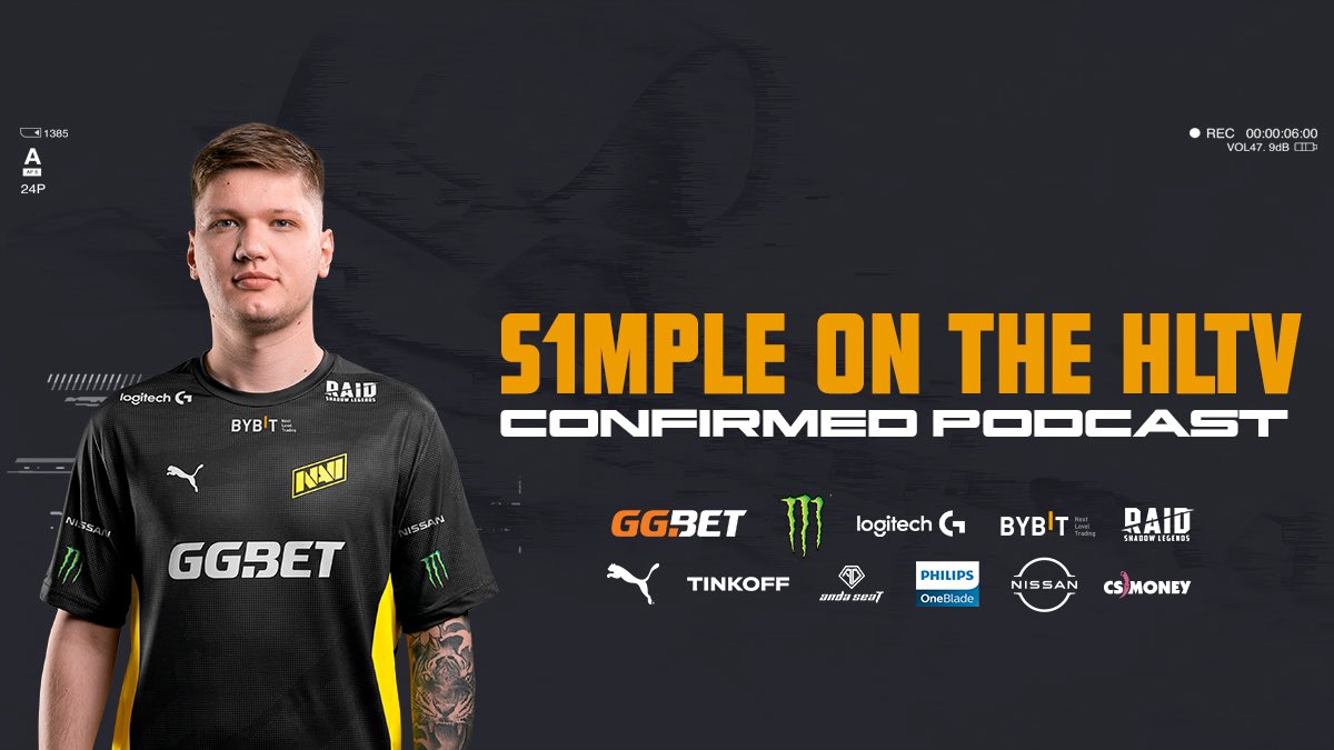 natusvincere's tweet photo. Catch @s1mpleO in today’s @HLTVconfirmed live podcast! 

⏰: 19:00 CET
https://t.co/vhpBe3229U
#CSGO #navination https://t.co/S9UMIN4REx