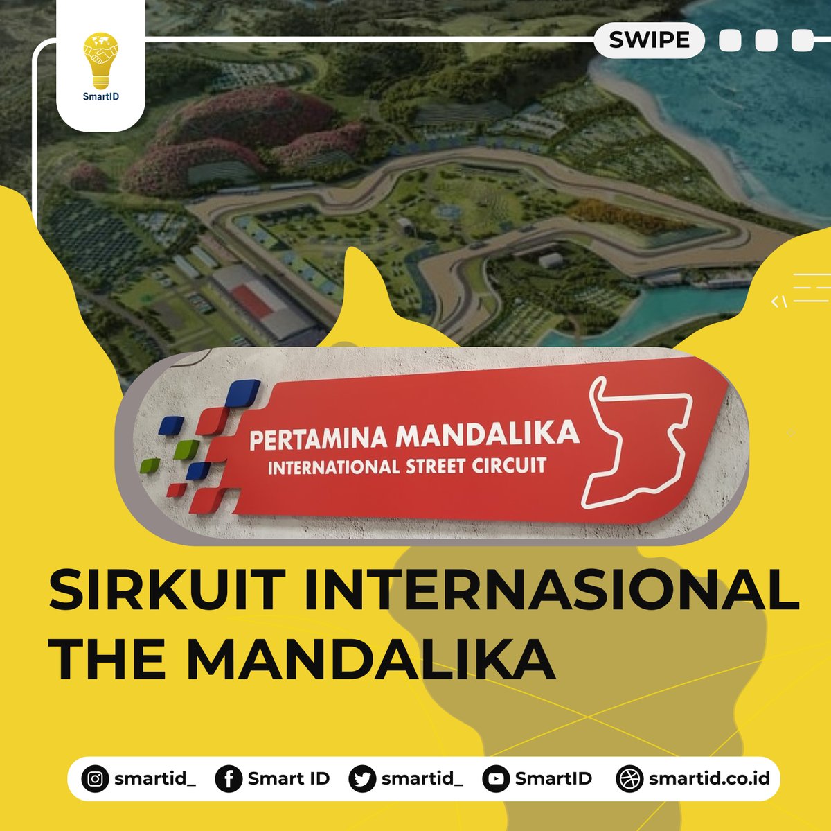smartid_'s tweet photo. Halo sahabat SmartID!

Sahabat sudah tau belum kalau Indonesia sudah memiliki sirkuit yang dapat menggelar MotGP? Mari kita simak~ https://t.co/xWLgwzijWa