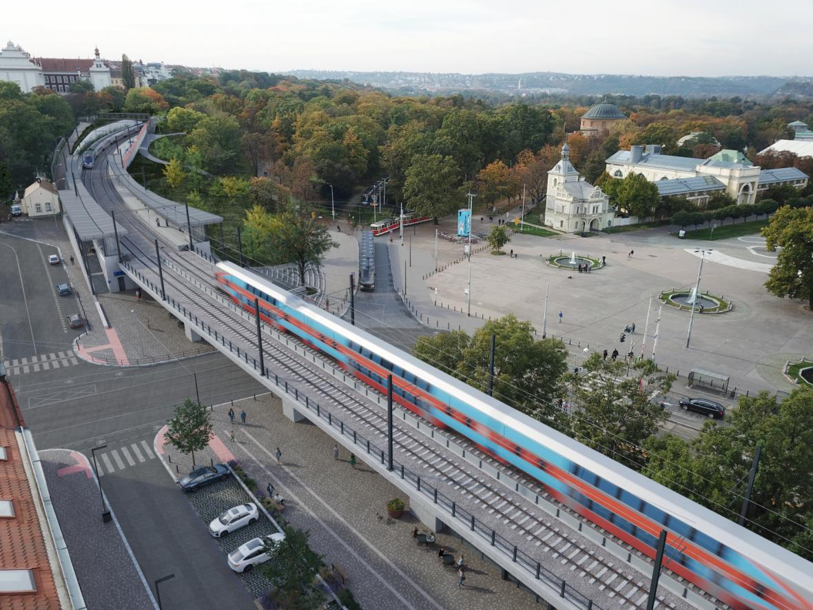 iprpraha's tweet photo. 🚄 @Spravazeleznic vypsala tendr na modernizaci trati z Bubnů na Výstaviště včetně nádraží. Stavět se začne v roce 2022 a úsek by měl být hotový do roku 2025. Stanice v Bubnech bude v nové poloze v blízkosti metra C Vltavská.
https://t.co/lsWSPkTuxF https://t.co/RF6dlitTKw