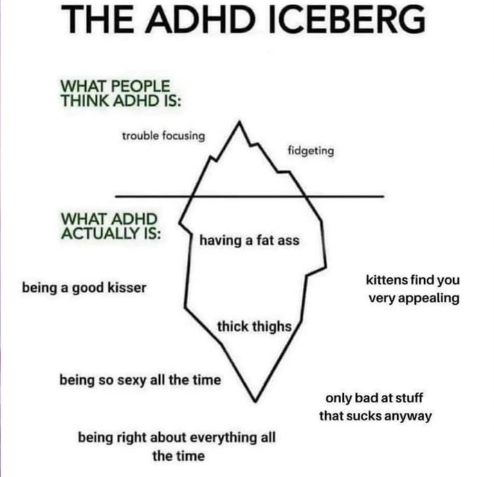 imgonnacrytoday's tweet photo. adhd havers is this true https://t.co/kumoJtBbmJ