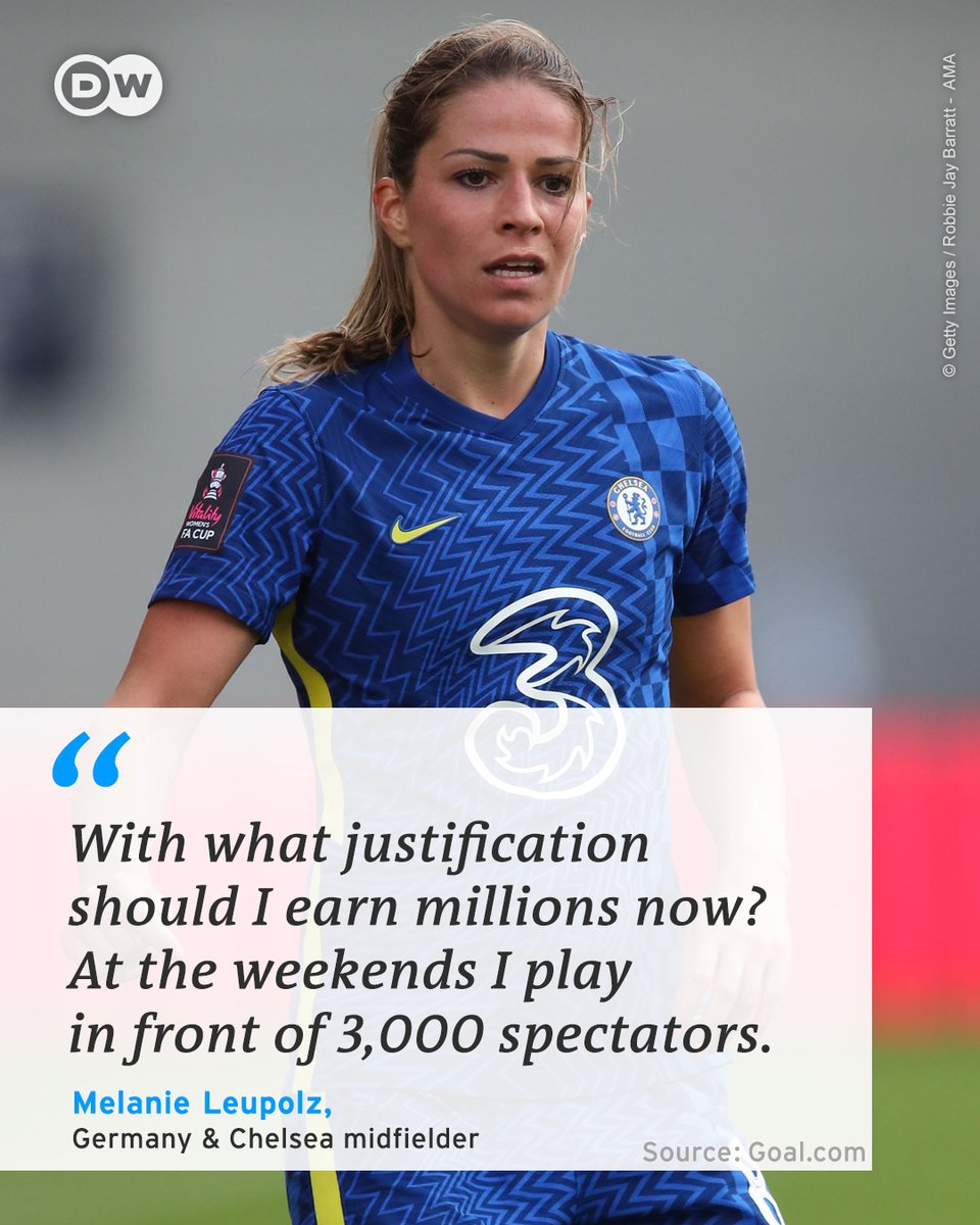dw_sports's tweet photo. Agree with Chelsea's Melanie Leupolz? https://t.co/8jehvEsXGv