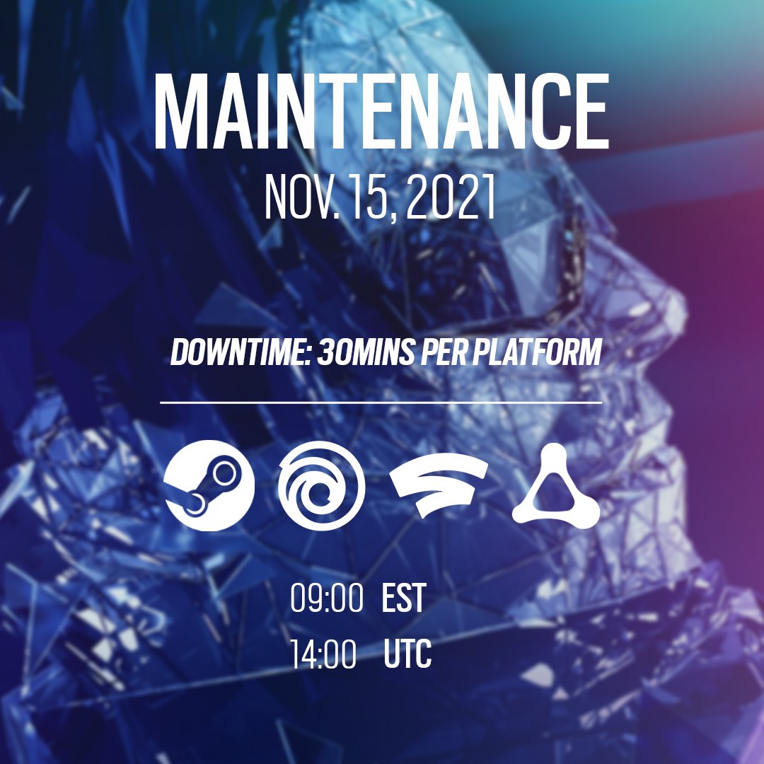 Rainbow Six Siege on Twitter "🛠 Maintenance 🛠 We are going to have a