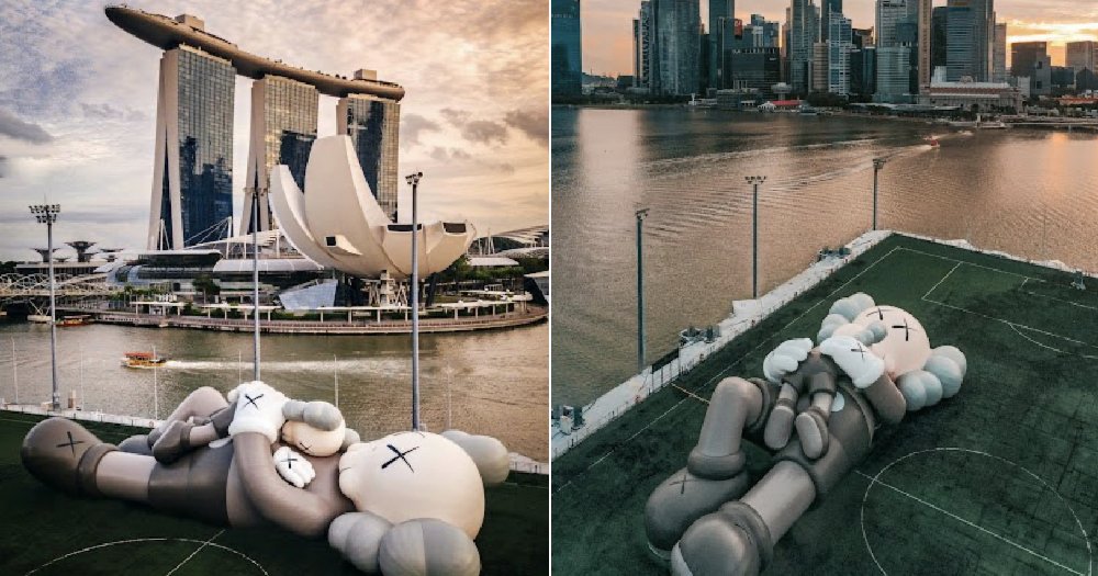 MothershipSG's tweet photo. KAWS:Holiday exhibition at Marina Bay to reopen on Nov. 16, The Ryan Foundation ordered to pay legal costs https://t.co/0LSIaFv7Oy https://t.co/jiesCu9k7x