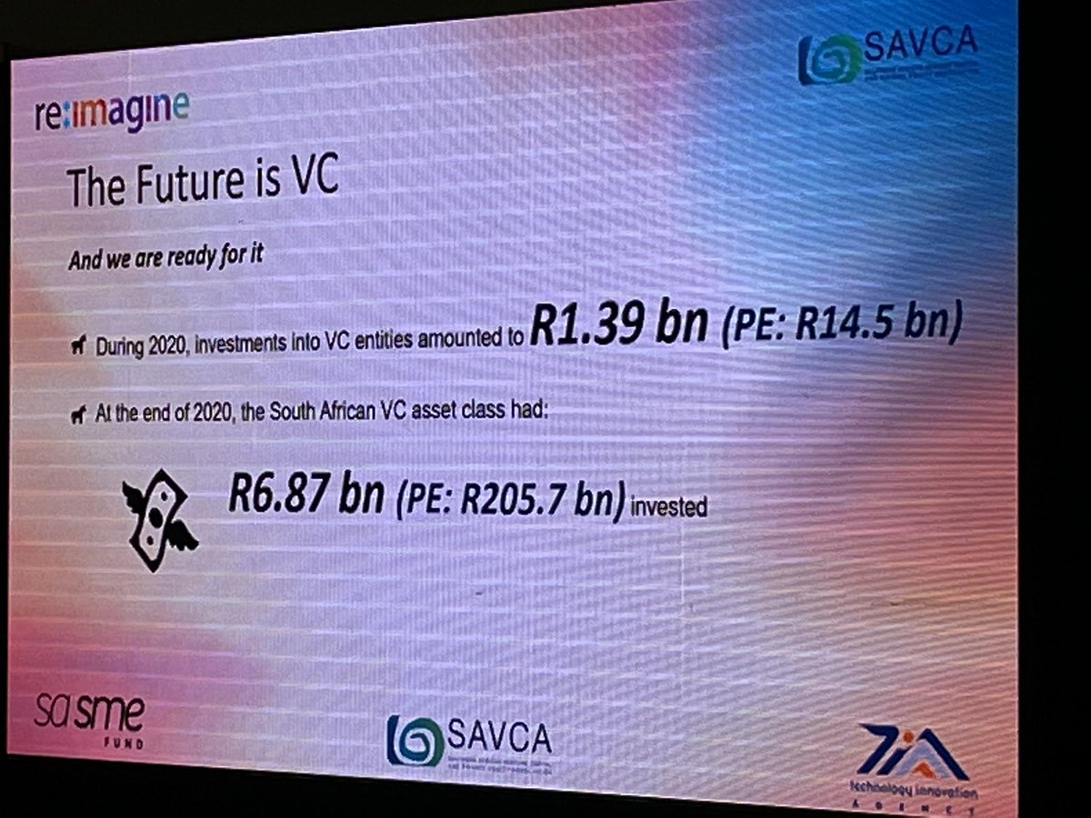 BrettCommaille's tweet photo. R6.87bn in VC in SA compared to R205bn in PE. We have some catching up to do https://t.co/euX4HEIk9B
