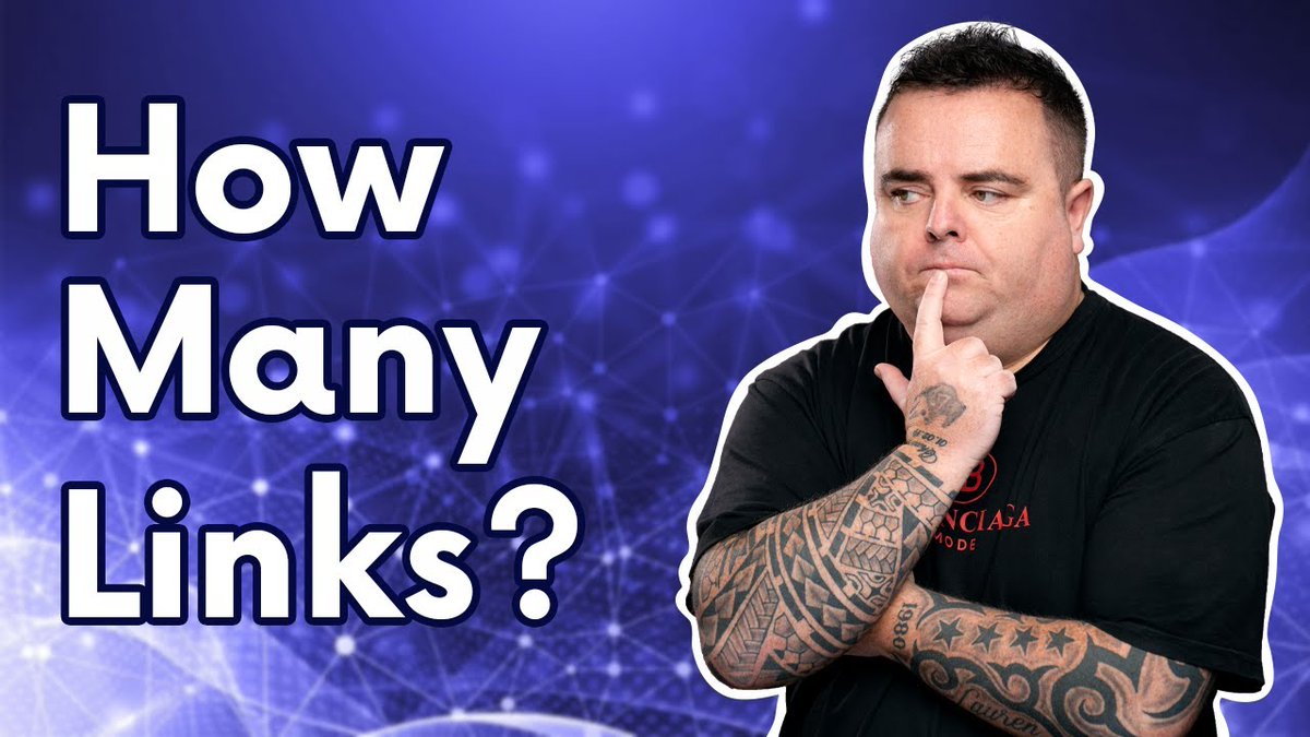 A regular question when it comes to link building? How many links do I need to build? Is it 10, 100, 1000?

youtube.com/watch?v=WwNSDk…