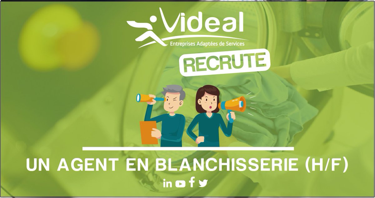 💼[#RECRUTEMENT]📍VIDEAL 35 #Rennes
Envie de nouveaux challenges ? De travailler autrement ? Donner du sens à ton job ? VIDEAL te propose de contribuer à la construction d’un projet d’innovation sociale &amp; sociétale🤚🔎Rejoins-nous ➡bit.ly/3cu85sF
#job #emploi #insertion