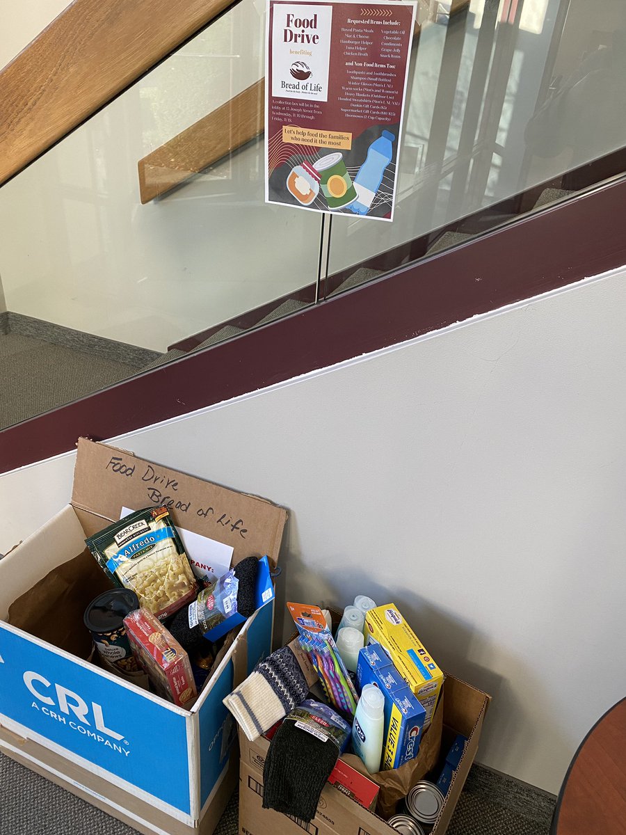 AAWindowPRODUCT's tweet photo. The holidays are approaching and this week, we are having a food drive benefiting @breadmalden - a volunteer organization that serves the needy. Our collection box will be in our foyer at our main office at 15 Joseph St Malden, MA through the end of this week. https://t.co/Ejv3ZhYSZj