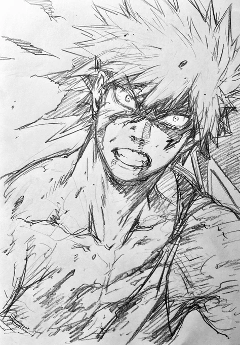 ラフ描き、💥ちゃん

何か異様な雰囲気… 