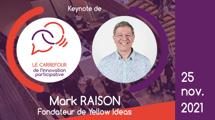 innovacteurs's tweet photo. ⏰Au programme de notre #CarrefourIP22 ▶️10h15 – Keynote Mark Raison, Fondateur de YELLOW IDEAS
Infos et Inscriptions 👉https://t.co/lakveq3Thn https://t.co/RlQC4oVuWK