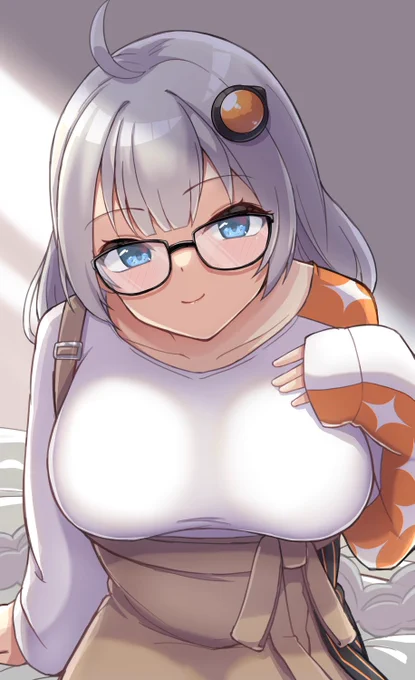 「新しい衣装、似合ってますか?」 