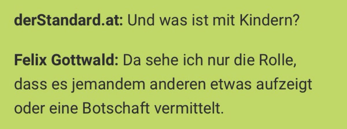 Ach, Felix Gottwald. Ich habe ihn mal gefragt, ob seine Aussage „Jede Krankheit hat ihren Sinn“ nicht Unsinn ist? Und dann habe ich ihn noch das hier gefragt …