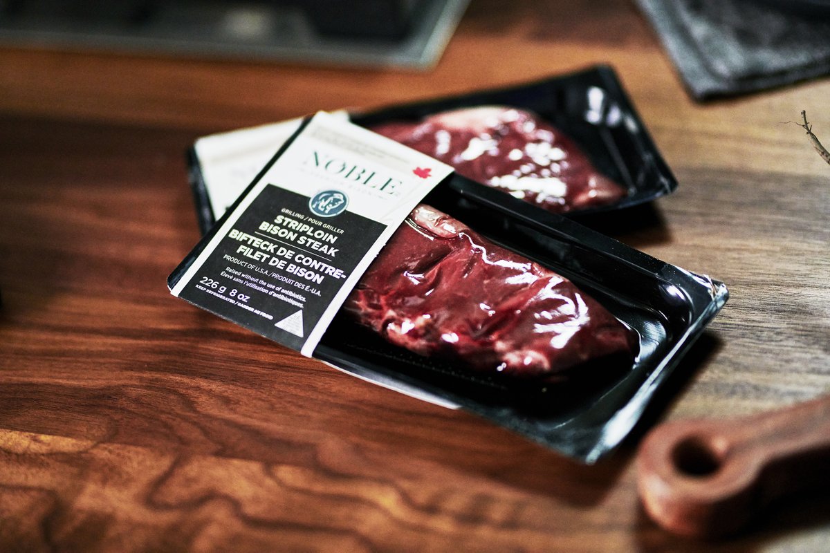 If high-quality #protein is what you're looking for, Noble Premium Bison is for you. Our ranchers take great care to raise their herds to ensure our quality standards are met. No hormones, no antibiotics – just pure nutritious protein. Learn more: bit.ly/3Dr2Juo
