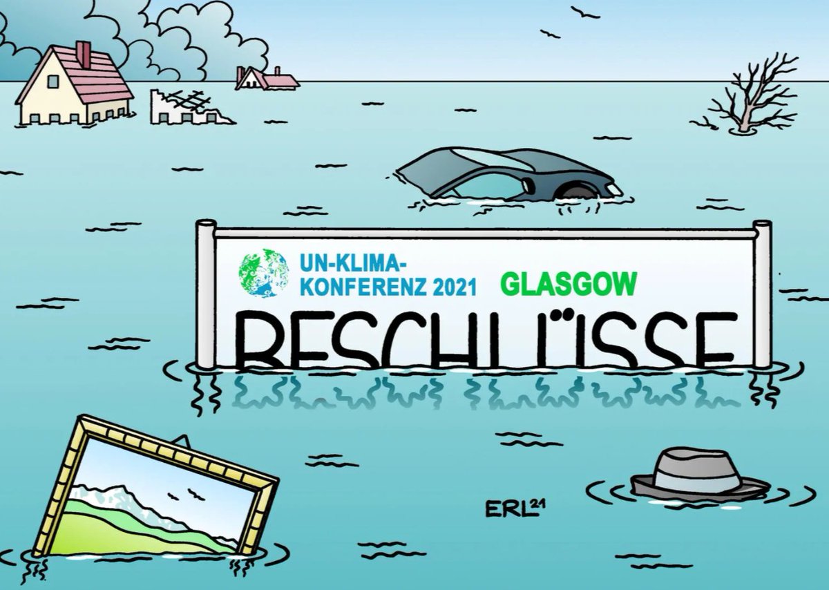 Können wir wirklich zufrieden sein mit dem was bei #GlasgowCop26 erreicht wurde? Wir werden es sehen...!