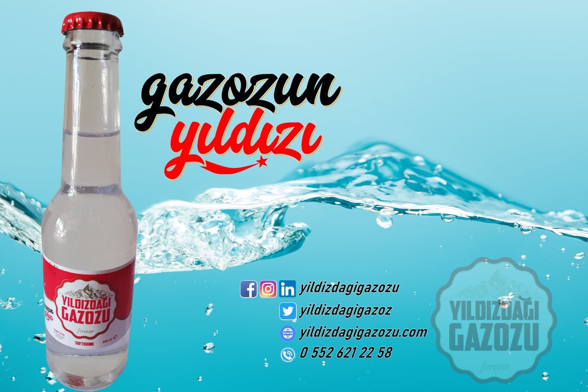 yildizdagigazoz's tweet photo. #GazozunYıldızı #Sivas #YıldızdağıGazozu #gazoz #gazozuna #instagoog #love #drink #drinks #içecek #gazlıiçecek #instagram #istanbul #ankara #izmir #bodrum #datça #gazozmagnet #gazozaçacağı #gazozkapağı #serinlik #ferahlık #yaz #sıcak #soğuk #soğukiçiniz https://t.co/fcpiB6pA1P