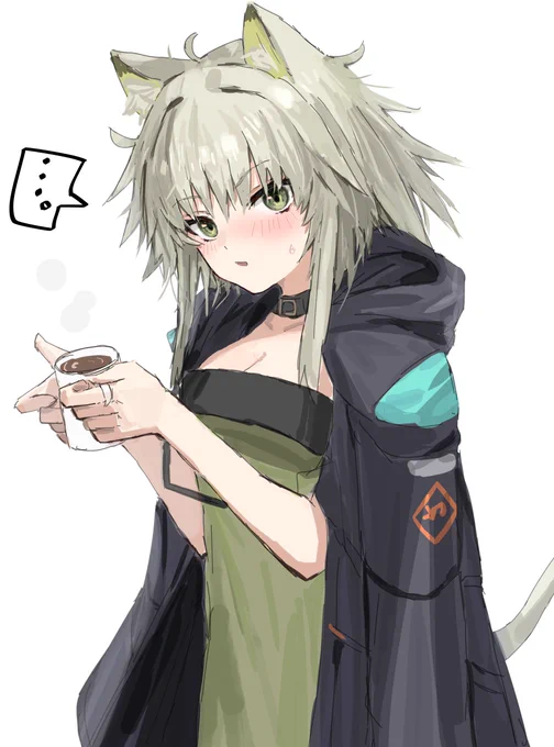 朝は冷えるからね…🙄
#アークナイツ 