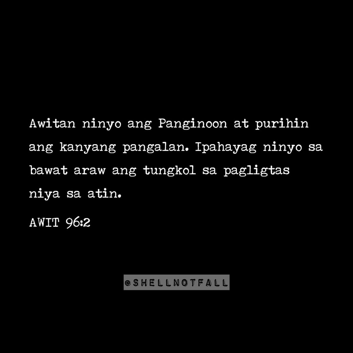 shellnotfall's tweet photo. Kapatid huwag tayong mahiyang ihayag ang kabutihan at mga mabubuting gawa ng Diyos sa ating buhay! Amen! Purihin at awitan Siya! Salamat sa Iyong mayamang biyaya sa amin!๐๐ป
#shellnotfall https://t.co/4HSdxeWcS7