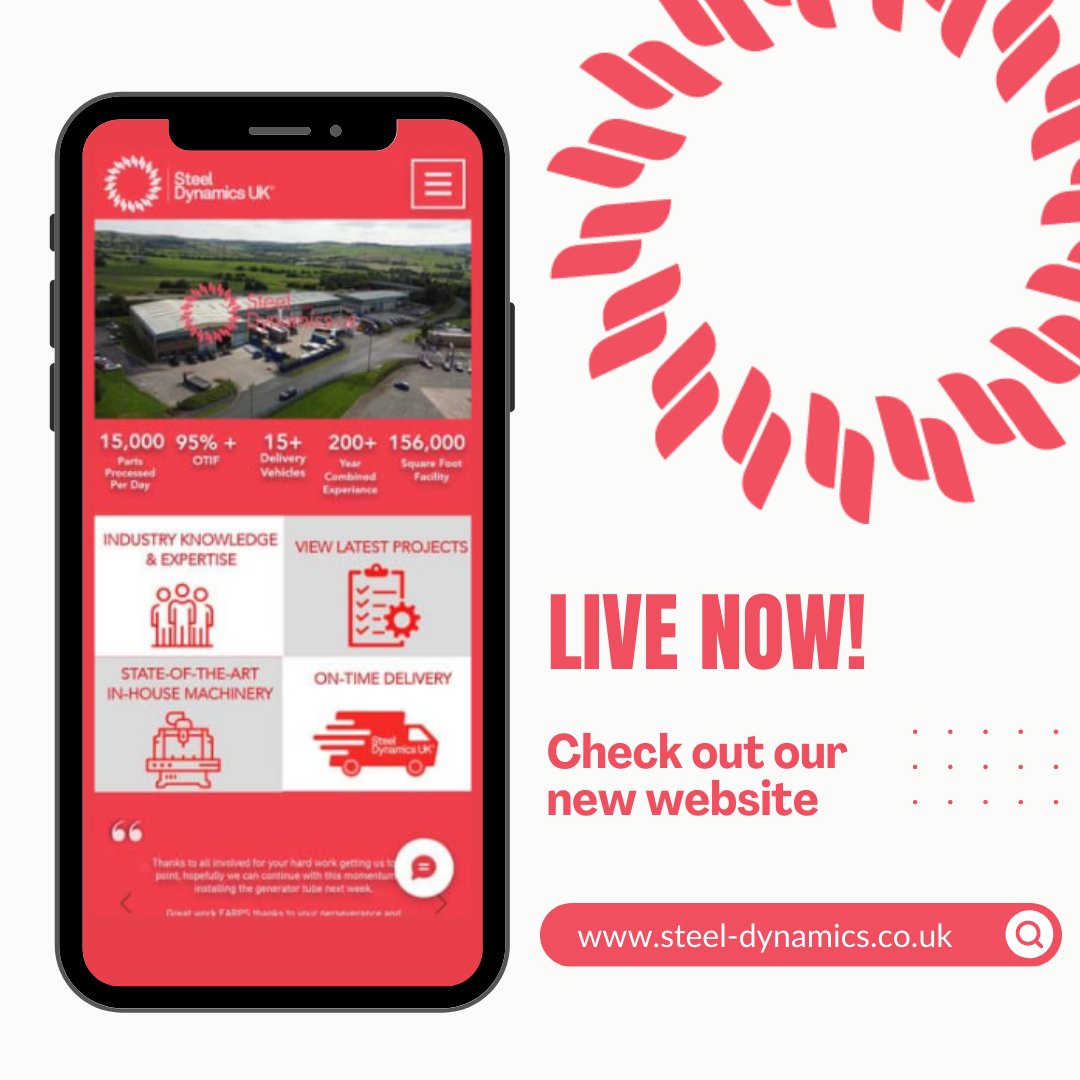 steel_dynamics's tweet photo. We are pleased to announce that our new website is NOW LIVE! Please visit: https://t.co/kfREAYO1ri to find out how the Ultimate in Stainless Steel Processing can help your business.

#StainlessSteel
#Stockholder
#Metalprocessing
#newwebsite https://t.co/VhfA9M0mqz