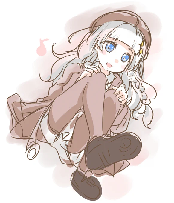 知らないうちに蕾ちゃんが…。れんしうせねば… 