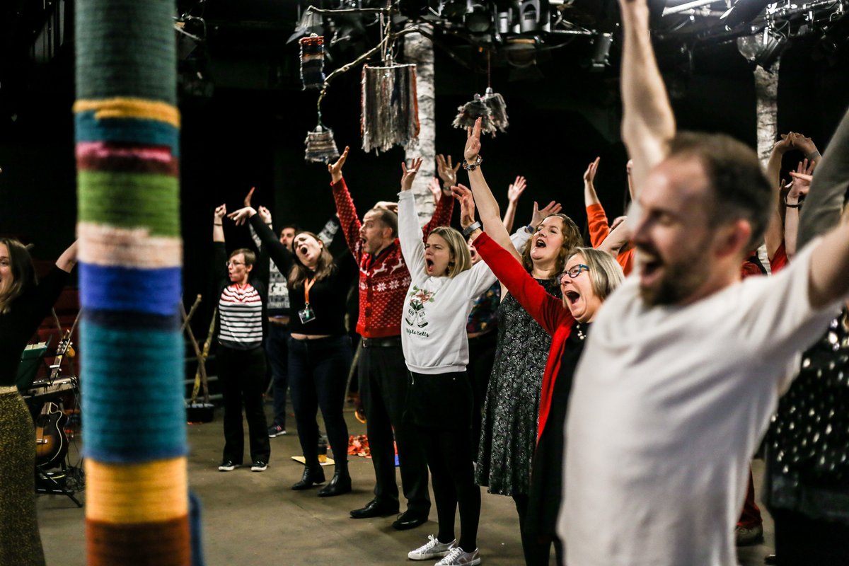 tftheatres's tweet photo. FACTORY SINGERS! 

Our glorious community choir are getting started on a new performance project in January 2022. Through singing, we promote a sense of wellbeing &amp; belonging to the community. Sing your heart out! For ages 18+. 

Book now! https://t.co/fdlr1gr0mv #GetInvolved https://t.co/xrZ9Y3kphP