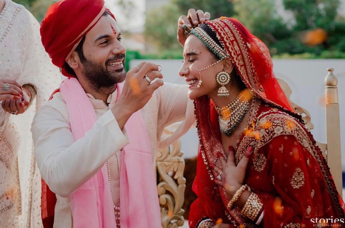 This is what the start of forever looks like… 

Here’s wishing <a href="/RajkummarRao/">Rajkummar Rao</a> and <a href="/Patralekhaa9/">Patralekhaa</a> a very happy and blissful married life.