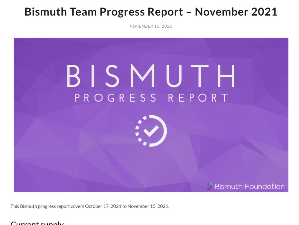 BismuthPlatform's tweet photo. #BismuthPlatform new progress is out, check
https://t.co/uZkuEGRNYT
$BIS $wBIS https://t.co/nawc8G4wsV