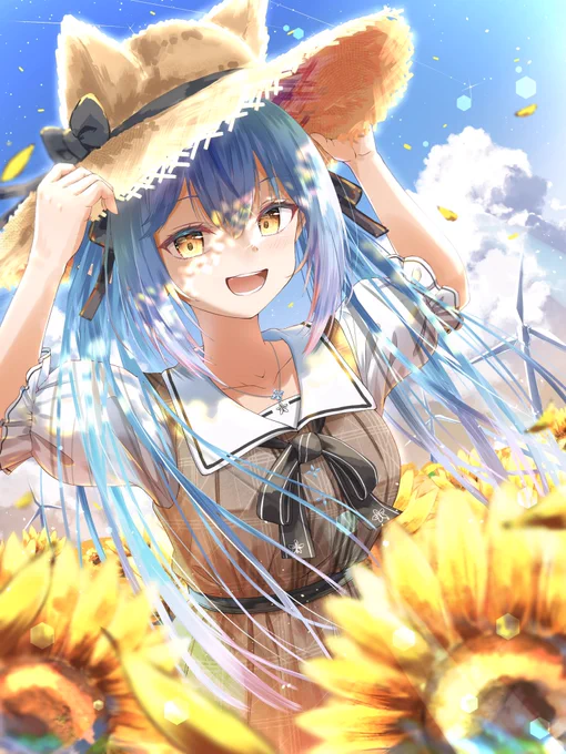 お誕生日おめでとうございます!🎉🥳
#雪花ラミィ誕生祭2021
#LamyArt 