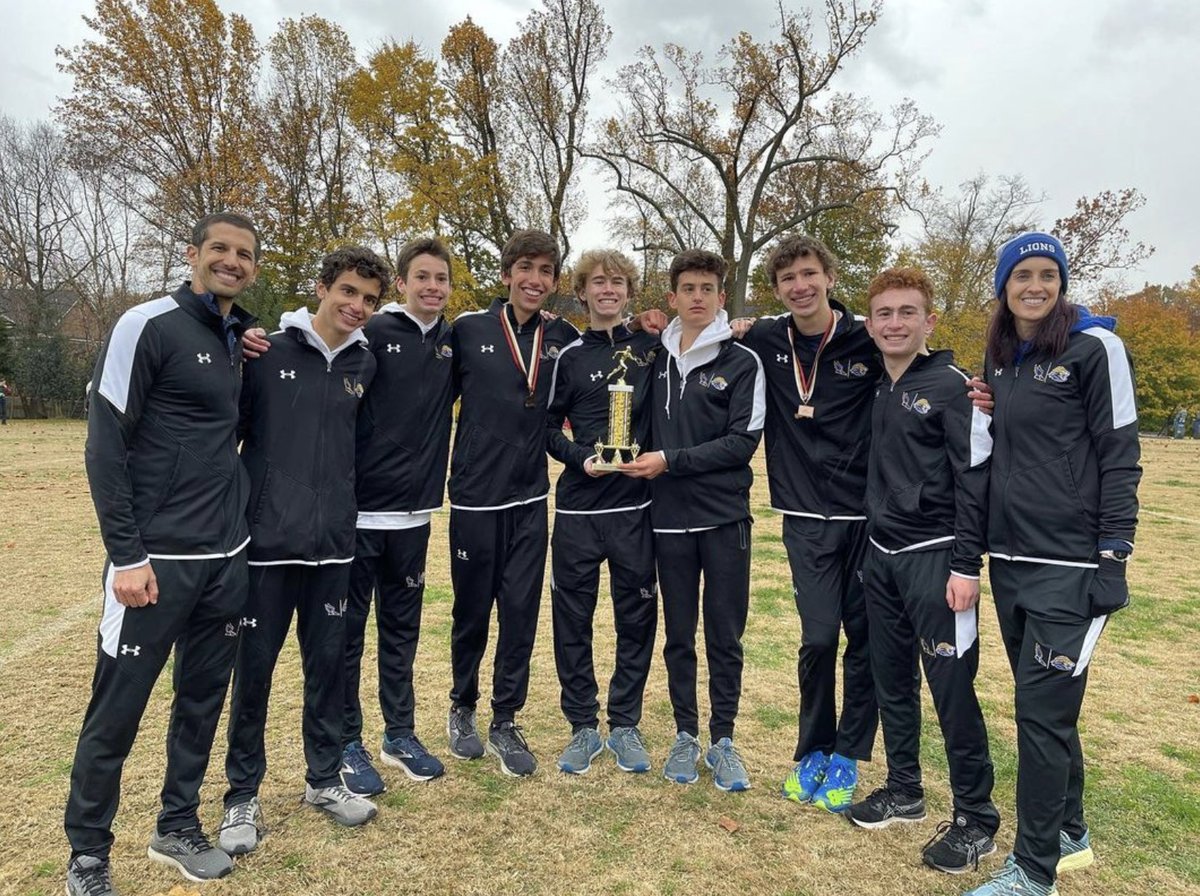 CESJDSCONNECT's tweet photo. Mazal Tov to the High School Boys Cross Country team on winning the Maryland Private School State Championship! #jdslionspride #dynamicdayschools https://t.co/kj6eN6gFVY