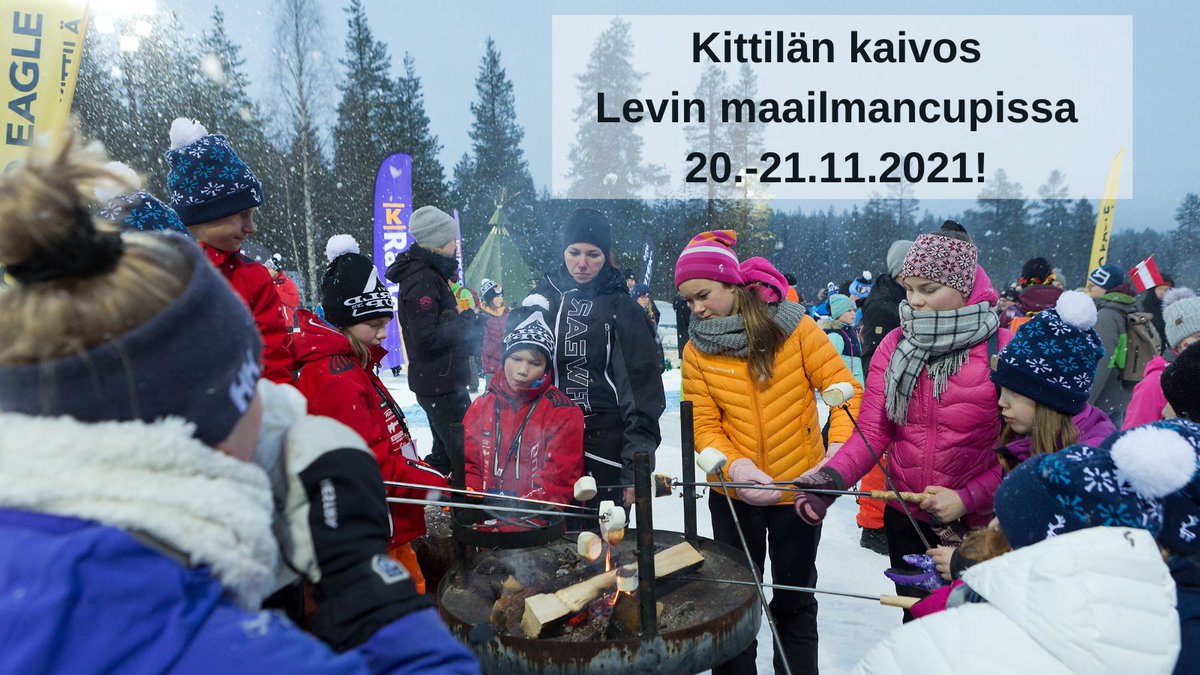AgnicoFinland's tweet photo. Tapaamme pian Lapland Avenuella #LevinMaailmancup’n kisarinteen tuntumassa! Esittelypisteellämme kerromme toiminnastamme, huuhdomme #kulta’a ja paistamme makoisia vaahtokarkkeja. Tervetuloa piipahtamaan! #WordlCupLevi #yhteistyö #kittilänkaivos 🏆 https://t.co/Hvj6bT1qVV