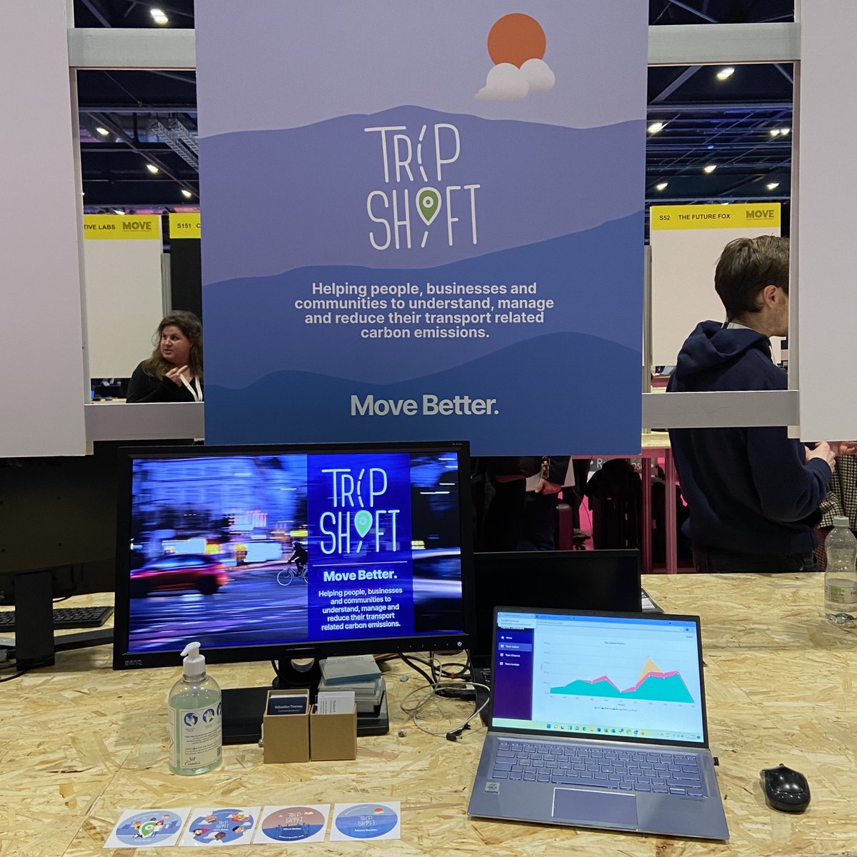 tripshiftapp's tweet image. We loved meeting you all at MOVE 2021 last week!

The Tripshifters enjoyed two busy days of great conversation. 

We look forward to connecting and catching up with everyone we met at the show!

#Mobility #SustainableMobility #MOVE2021 #Tripshift #MoveBetter