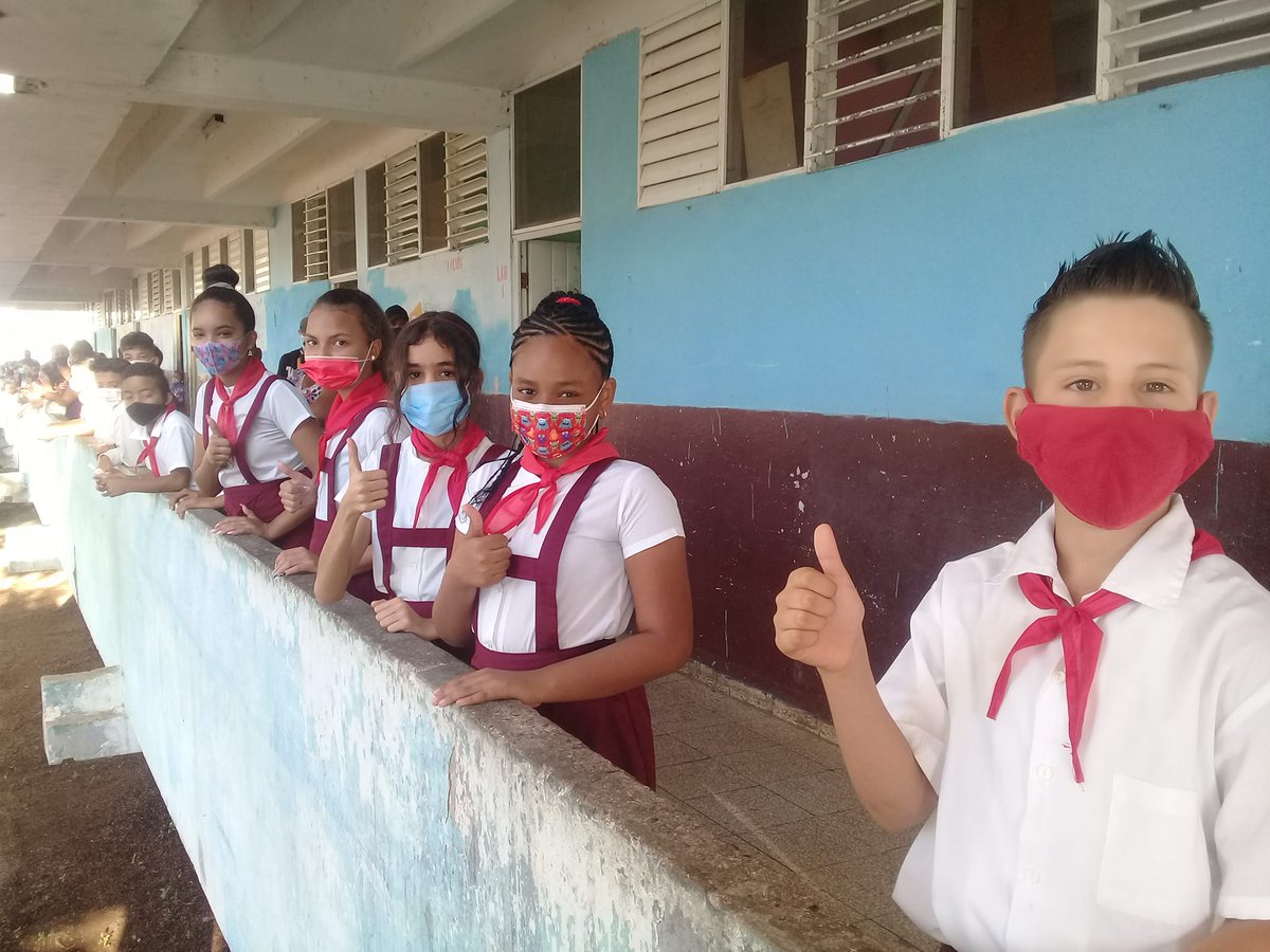 En #CiegodeAvila #CubaViveYRenace y ya es una realidad que nadie puede negar, en #Cuba comenzó el curso escolar para todos los niveles de enseñanza... #CubaEsSegura #CubaVive