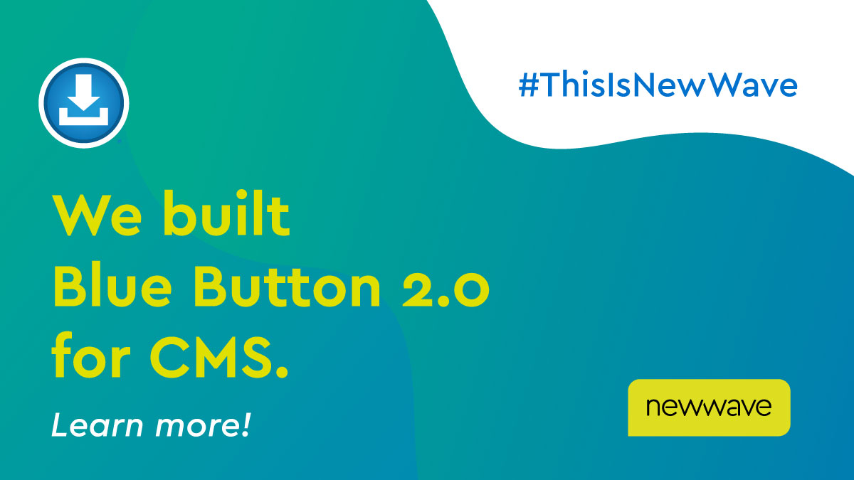 NewWave_Tech's tweet photo. #BlueButton 2.0 is a standards-based, application programming interface (#API) that delivers #Medicare Part A, B, and D #data for over 60 million #beneficiaries. #HL7 #FHIR #OAuth Learn more about our work with it! https://t.co/M2xjHTy7XO #ThisIsNewWave https://t.co/IbJ0sJRyTL