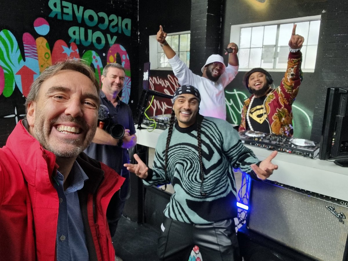 JohnnyR_TV's tweet photo. Fun shoot today with @stfactorycic see why @BBCSpotlight 1830 https://t.co/5zCE1RD9nk
