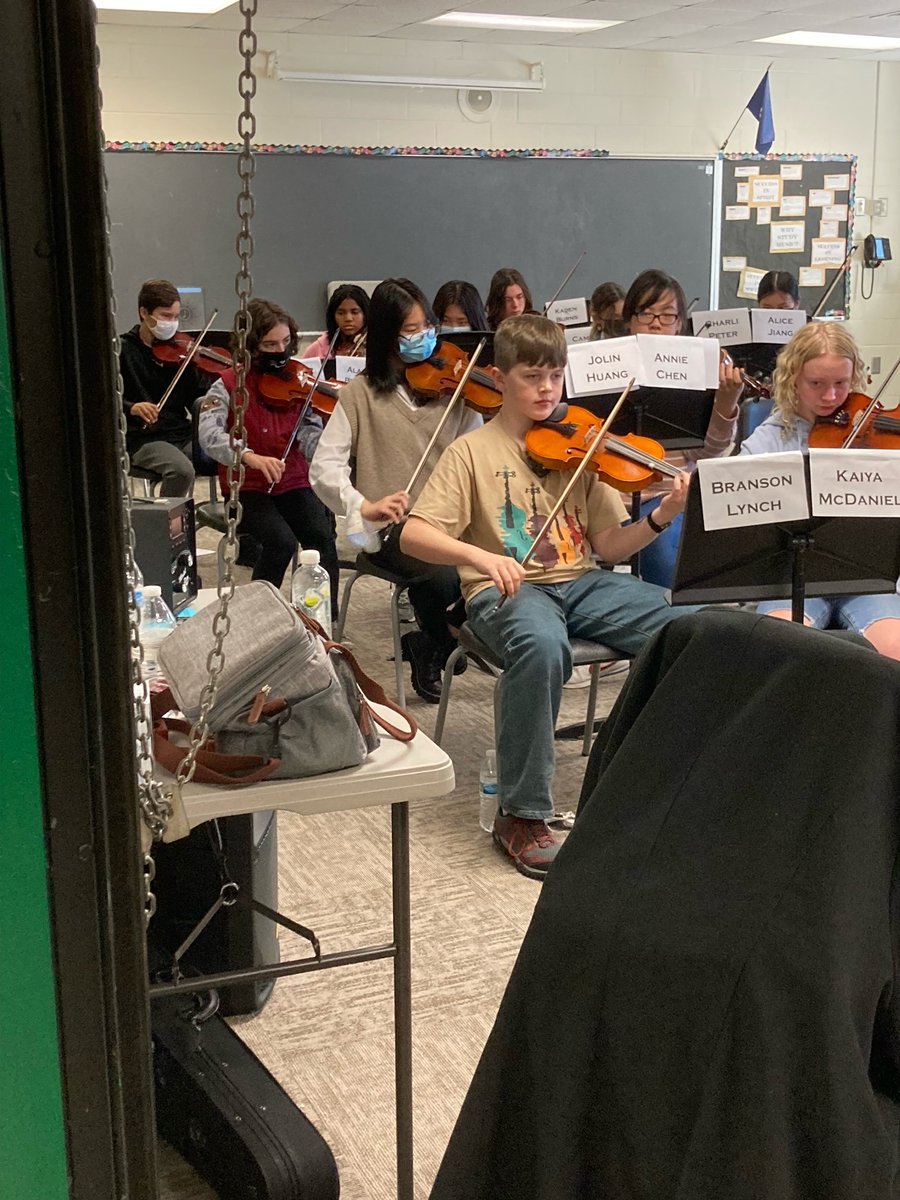 WeAreBates's tweet photo. Our orchestra students had an exciting weekend in Myrtle Beach at the Region 5 Orchestra Event! All 5 students placed extremely well in the orchestra, and learned a lot from the clinician! We are so proud of them! #bantamstrong #sumterstrong https://t.co/rY0s1mO1ua