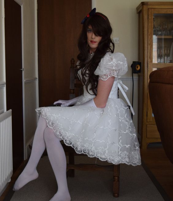 Long hair sissy daddy redhead