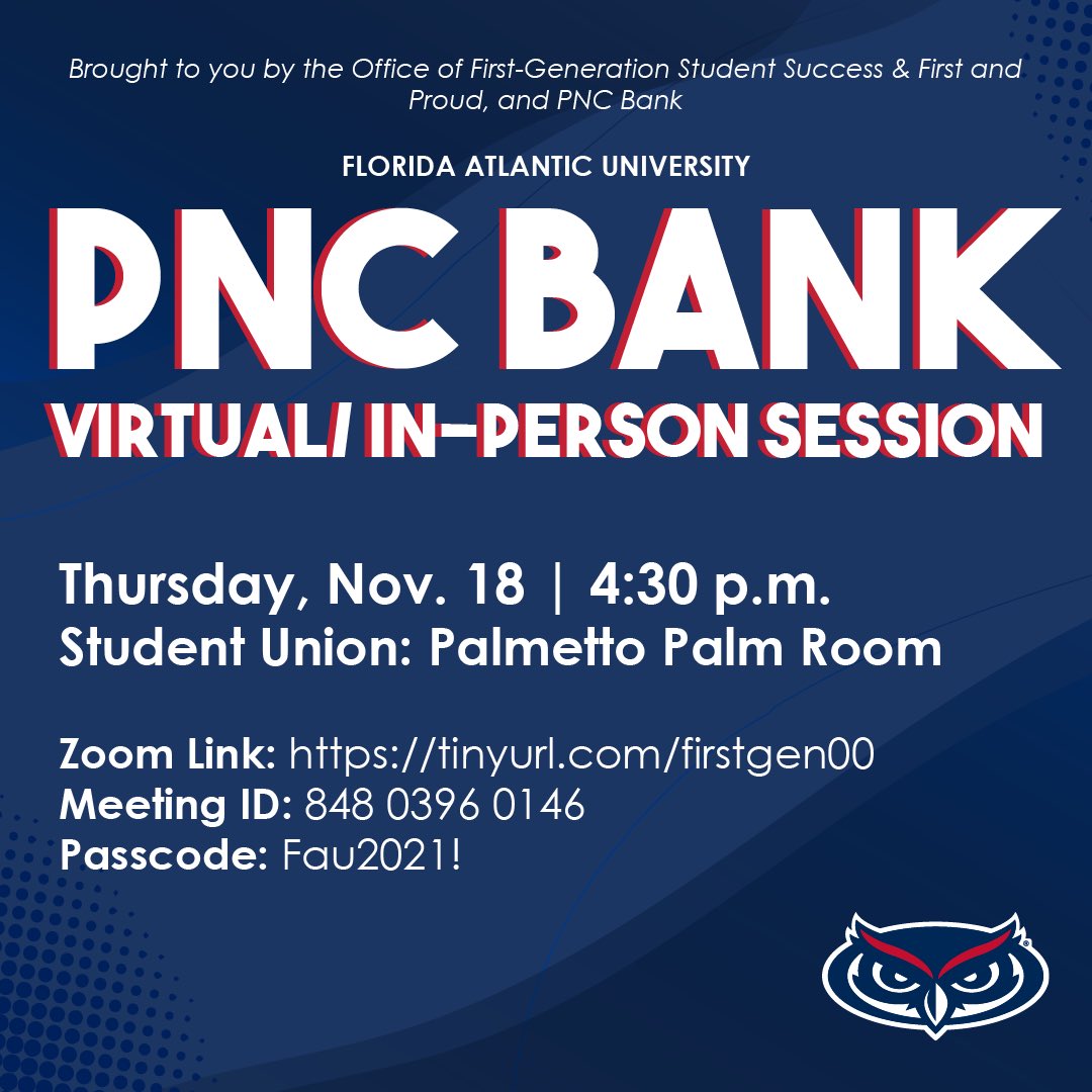 FAU Office of First-Generation Student Success tweet media