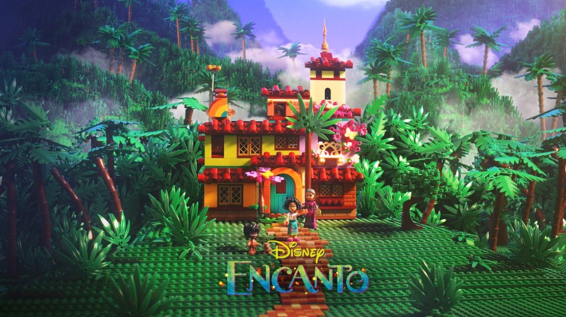 ENCANTO Disney movie about an extraordinary COLOMBIAN family will be released soon.. in the meantime LEGO madrigal house set is now available 😉#encanto