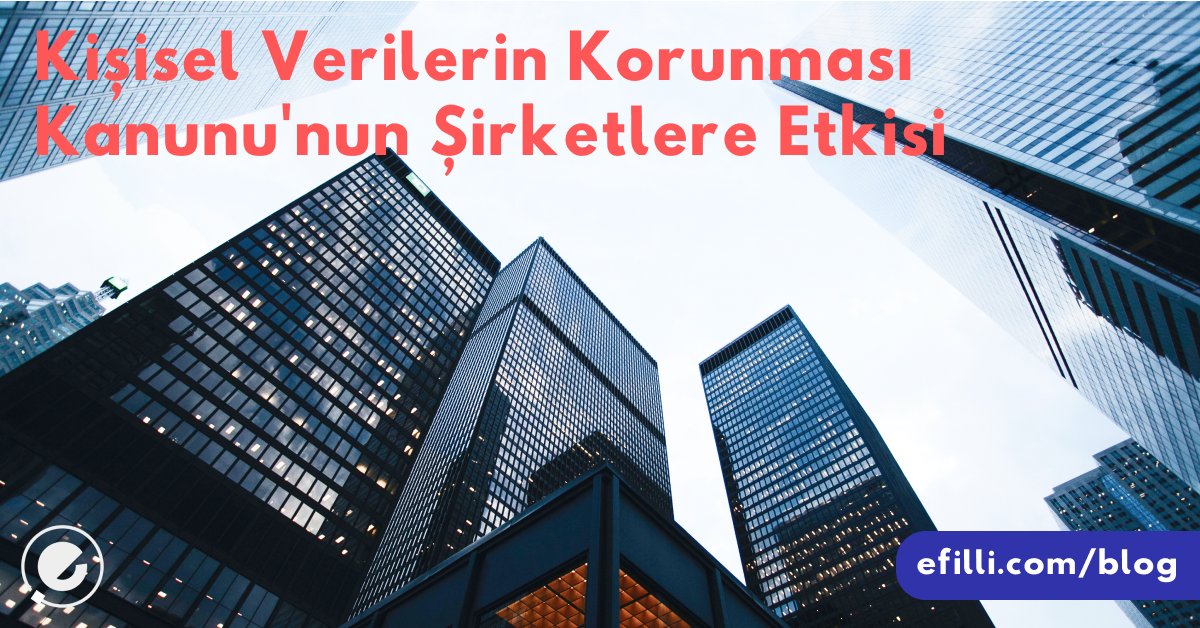 Genel olarak bakıldığında şirketlerin muhafaza etmesi gereken kişisel veriler ve kvkk kapsamına giren şirketler hakkında detaylı okuma yapmak için tıklayın!

 efilli.com/blog/kisisel-v… 

#kisiselveri #farkındaolgüvendekal #personaldata #kvkk #cookie