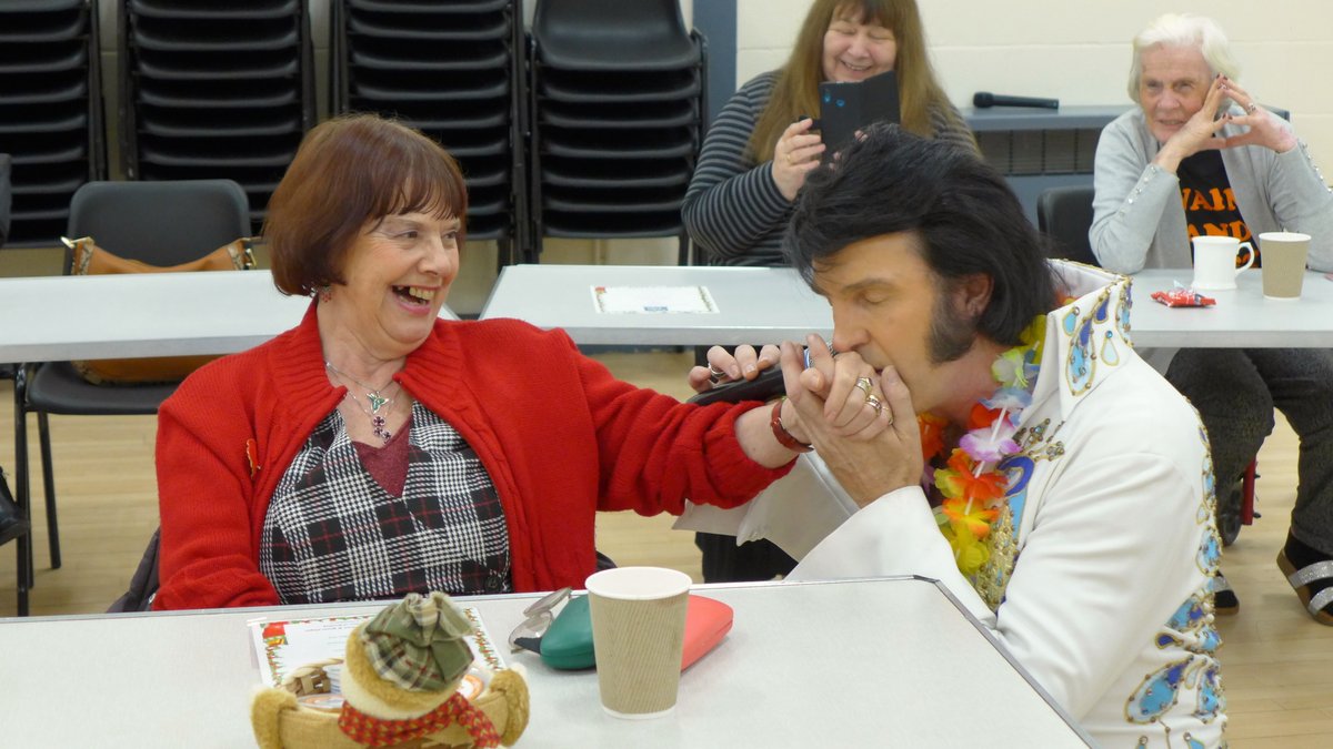 WarmToastyClub's tweet photo. When Elvis came to #greenstead
Our recent #MemoryAfternoon @GreenCommCentre was a really lovely afternoon and made with love.
@TNLComFund @TNLUK @yourcolchester @Community360org @ColBoroughHomes @AgeColchester @ColneRadio @NEECCG @Snippetcuts
#community #Music #laughter https://t.co/UZ4oA8Ka6B
