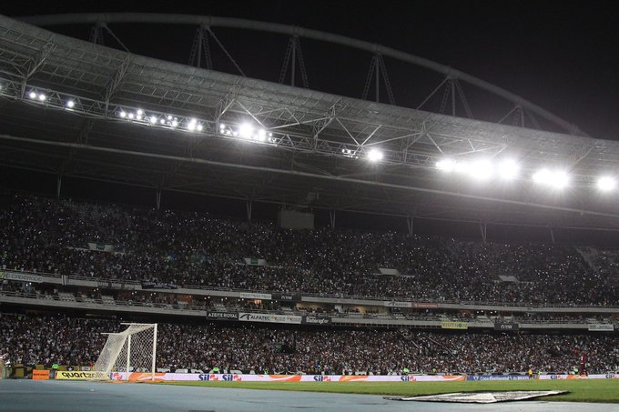 Botafogo espera casa cheia para comemorar o retorno a Série A do Brasileirão. Foto: Vitor Silva/BFR